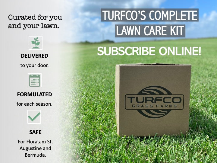 Turfco's Complete Lawn Care Kit