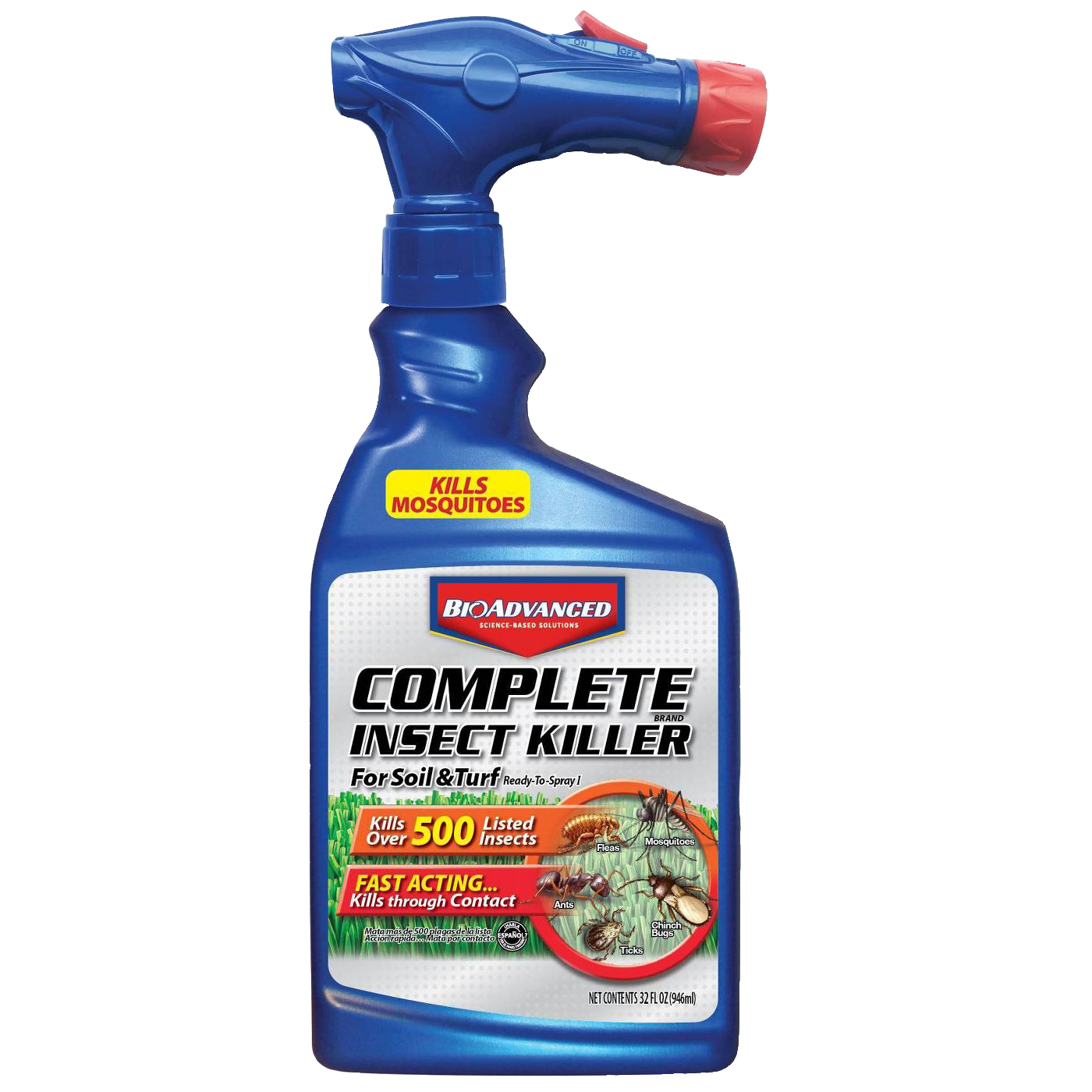 Complete Insecticide, Insect Killer for Soil and Turf, Bug Killer, Soil and Turf Insecticide