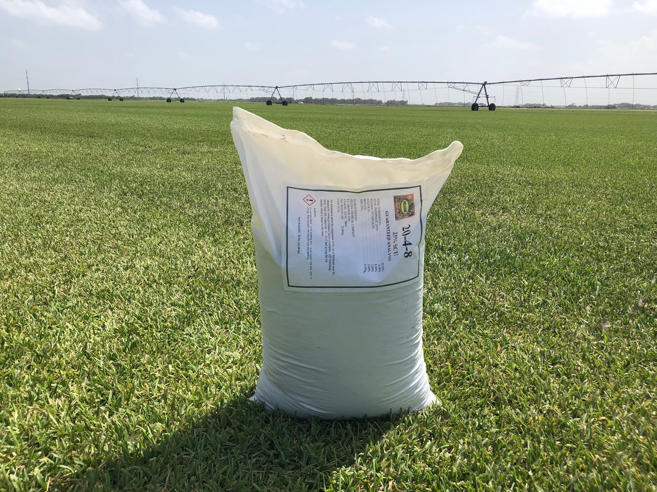 All Around Slow Release Nitrogen for Established Grass Green Grass Fertilizer